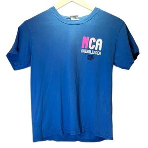Varsity NCA Cheerleader T Shirt Size Youth Large